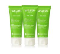 Weleda - Skin Food Light Moisturizing Cream 3-pack - Fast-Absorbing Ultra-Hydrating Formula with Sunflower Oil and Pansy Extract