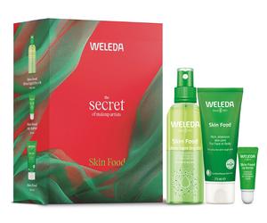 Weleda Skin Food Secret Make-Up Set complete skin preparation kit for make-up 3 pcs
