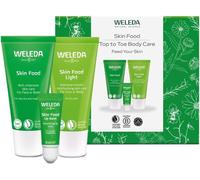 WELEDA SKIN FOOD TOP TO TOE BODY CARE SET FACE & BODY MOISTURISER & LIP BALM