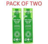Weleda Skin Food Ultra Light Body Oil moisturizer for face & body 100ml X 2