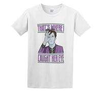 WELENAGA Men's Pulp Common People Jarvis Cocker Unofficial Britpop Cotton T Shirt White L