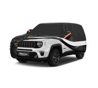 Weleyclore Car Covers for Outside Storage Custom Fit For Jeep Renegade SUV, Outdoor Car Cover 100% Waterproof Breathable Sun Rain Dust UV Protection With Cotton.