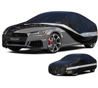 Weleyclore Coupe Car Cover Waterproof Breathable,Outdoor Car Covers Custom Rain Snow UV Dust Protection.Fit for Audi TT,BMW Z4,Jaguar F type,Porsche 718 Cayman,Nissan 350Z 370Z,etc,Black B3