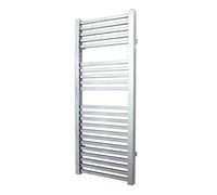 Welford Heated Towel Rail | Bathroom Ladder Radiator | Tall Vertical Modern Style | Chrome 1200 x 490mm