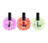 Welhammsae 3 Pcs Nail Cuticle Oil, Nail Cuticle Oil for Nails with Natural Ingredients, Deeply Hydrating, Dried Plant Flower Nourishing Cuticle Conditioner Oil, Repairing Cracked and Dry Nail, 20ml*3