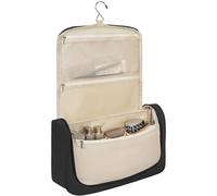 WELIDAY Airwrap Travel Case Compatible with Dyson/Shark FlexStyle, Travel Portable Storage Bag with Hanging Hook and Multi-pockets for Hair Curler and Accessories (Front Open Design, Black)
