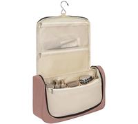 WELIDAY Airwrap Travel Case Compatible with Dyson/Shark FlexStyle, Travel Portable Storage Bag with Hanging Hook and Multi-pockets for Hair Curler and Accessories (Front Open Design, Pink)