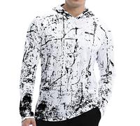 WELIGU Mens Shirts Sun Protection Fishing Shirt for Men UPF 50+ Moisture Wicking Rashguard Swimming Running