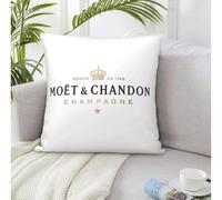 Welikekitchen For Moët & Chandon Ice Imperial Cushion Champagne Decorative Cushion White