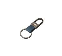Welikekitchen Luxury Leather Aluminium Keyring for Mini Cooper S, blue, M