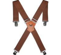 WELKINLAND 2Inch-Wide Work Suspender, Clip On Suspenders For Men Heavy Duty
