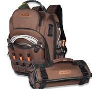 WELKINLAND 70Pockets HVAC Tool Backpack With Tool Roll, Tool Bag Backpack