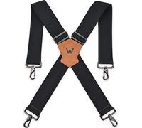 WELKINLAND Heavy-Duty 2Inch-Wide Full-Elastic Work Suspender For Jeans
