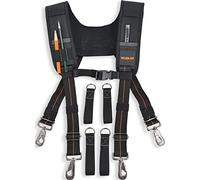 WELKINLAND Tool belt suspenders for men, Nail bag suspenders, Tool bag construction suspenders carpenter