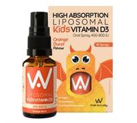 Well Actually Children Liposomal Vit D Spray - Orange Burst - 90 Sprays - 400IU