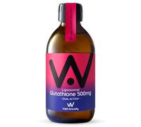 WELL ACTUALLY Liposomal Glutathione 500mg, 250ml, 50 Servings, Vegan | High Bioavailability Setria® Glutathione Supplement with Vitamin B6 & Selenium, Powerful Antioxidant, Cherry Mint Flavour