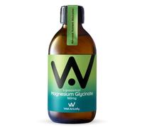 WELL ACTUALLY Liposomal Magnesium Glycinate High Strength Supplement, 250ml | 2000mg High Bioavailability Liquid Magnesium Bisglycinate for Muscle, Sleep & Nervous System Support, Lime & BlackBerry