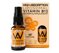 Well. Actually. Liposomal Vitamin B12 Spray 300-1200mcg, Truly Fruity Flavour, 25ml