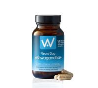 Well. Actually. Neuro Day Ashwagandh Focused Calm Energy Support, 14 Ingredients 60 Capsules