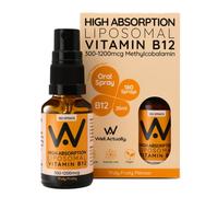 Well.Actually. Truly Fruity Liposomal Vitamin B12 Methycobalamin (300 - 1200mcg) Spray - 30ml