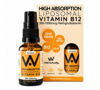 Well.Actually. Truly Mango Liposomal Vitamin B12 Methycobalamin (300 - 1200mcg) Spray - 30ml