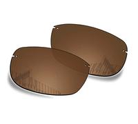 Well-aimed Replacement Lenses Compatible with Maui Jim Makaha MJ405 Sunglasses - Brown Polarized