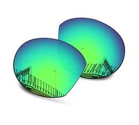 Well-aimed Replacement Lenses Compatible with Oakley Clifden OO9440 Sunglasses - Green Iridium Polarized