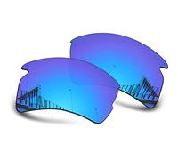 Well-aimed Replacement Lenses Compatible with Oakley Flak 2.0 XL OO9188 Sunglasses - Blue Iridium Polarized