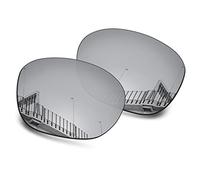 Well-aimed Replacement Lenses Compatible with Oakley Manorburn OO9479 Sunglasses - Silver Iridium Polarized