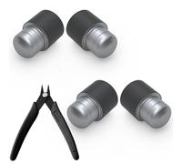 Well-aimed Replacement Rivets Compatible with Oakley Holbrook OO9102 Sunglasses - Matte black