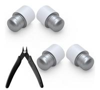 Well-aimed Replacement Rivets Compatible with Oakley Holbrook OO9102 Sunglasses - Silver