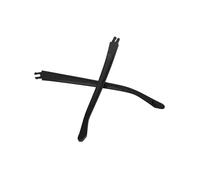 Well-aimed Replacement Temples Arms Legs Compatible with Oakley Sylas OO9448 / Sylas XL OO9448 Sunglasses, Perfectly Fit, Metta Black, One Size