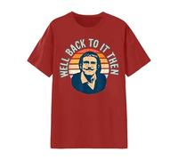 Well Back to it Then, Chit Funny, Motivational Design T-Shirt