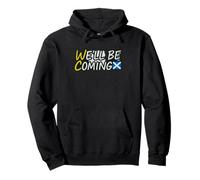 We'll Be Coming, I Love Scotland, Awesome Scottish Gifts Pullover Hoodie