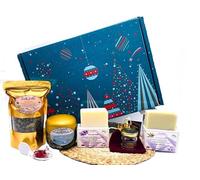 Well-being Gift Set: Organic Saffron Flower Soaps and Relaxing Saffron Teas - Organic French Products