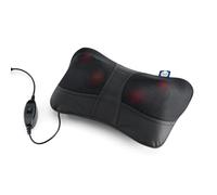 Well Being Mini Massage Cushion Multi Muscle Kneading Shiatsu and Heat Massager | Dual Operation UK Mains Powered Comfort Pillow with Gentle Warmth Settings