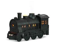 Well Being Misting Train Humidifier & Diffuser Colour Transitioning LED Lights | USB Powered ABS 300 ml Capacity Locomotive with Remote Control