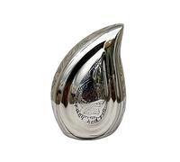 Well Blessed Doves Returning Back Home Design Small Blue Teardrop Keepsake Urn For Ashes.