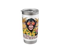Well Crap Turns Out This is My Circus Monkeys Stainless Steel Insulated Tumbler