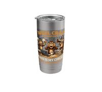 Well Crap Turns Out This is My Circus Those are My Monkeys Stainless Steel Insulated Tumbler