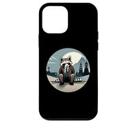 Well-dressed Raccoon in the Japanese Moonlight Design Case for iPhone 12 mini