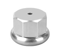Well Drive Cap 1-1/4",Heavy-Duty Malleable Steel, Fits DRCAP 125/1695 - Thread Protector for Shallow Well Point Installation
