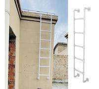 Well Egress Exit Ladder Escape For Basement Window Attic High Bed Wrought Iron Loft & Bunk Bed 150Kg Capacity 165Cm/65In
