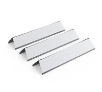 WELL GRILL 38.9 cm 7635 Stainless Steel Flavorizer Bars Heat Plates Flame Plates for Weber Spirit E-210 E-220 S-210 S-220 (2013-2017), Spirit II 200 Series Model (2017-Neuer), Pack of 3
