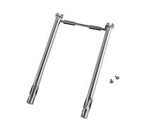 WELL GRILL 45.7CM 69785 Grill Burner Tube for Weber Spirit I & II E210 E220 S210 S220 with Front Control, Stainless Steel BBQ Burner Tube for Weber Spirit 200 Series