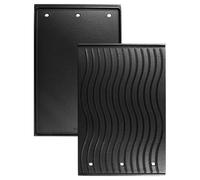 WELL GRILL Cast Iron Plate for Napoleon Rogue 425, 525, 625 and Freestyle, Cast Iron Grill Plate Plancha Grill Replacement Parts for Napoleon, Rösle Videro G4-s, BBQ Reversible Plate Grill Tray, 45 x