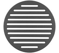 WELL GRILL Round Grate Dia 20cm Stove Grate Cast Iron Fire Grate Ash Grate Fireplace Grate Carbon Mesh Grate for Weber Charcoal Grill, Many Ovens and Fireplaces