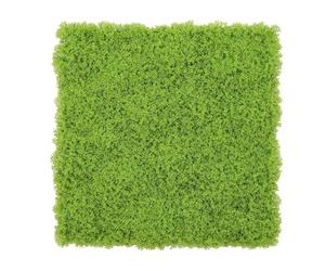 Well Home Artificial Vertical Garden, Hedge Panel 100 x 100 cm, for Indoor and Outdoor Decoration - in Green Lush and Realistic
