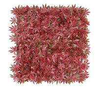 Well Home Artificial Vertical Garden, Hedge Panel 100x100cm, For Indoor and Outdoor Decoration - Pink and Green Flowers
