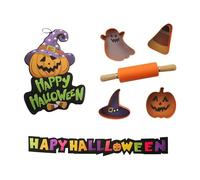Well Home Halloween Set: 5 Pieces Pastry + 1 Hanging Figurines + 1 Garland